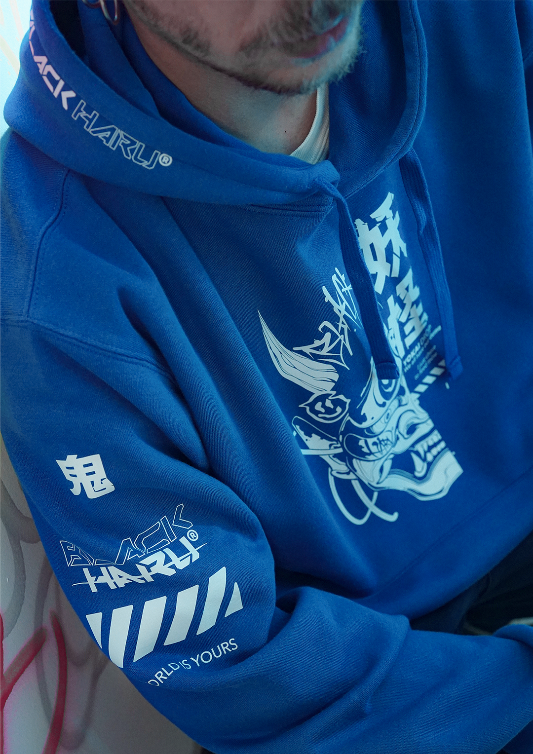 YOKAI HOODIE (BLUE)