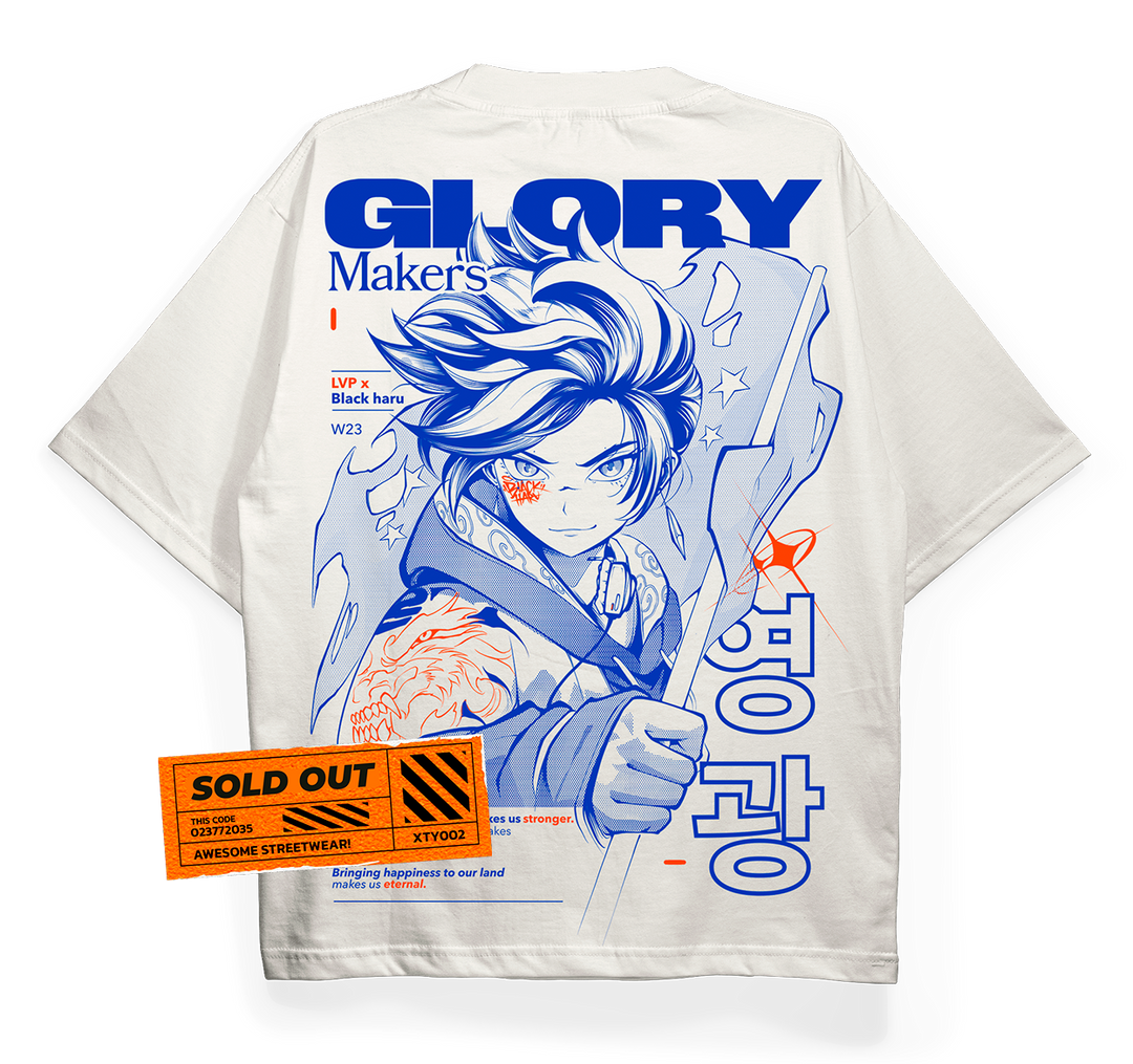 GLORY Makers Tee x LVP (Oversize) (Limited)