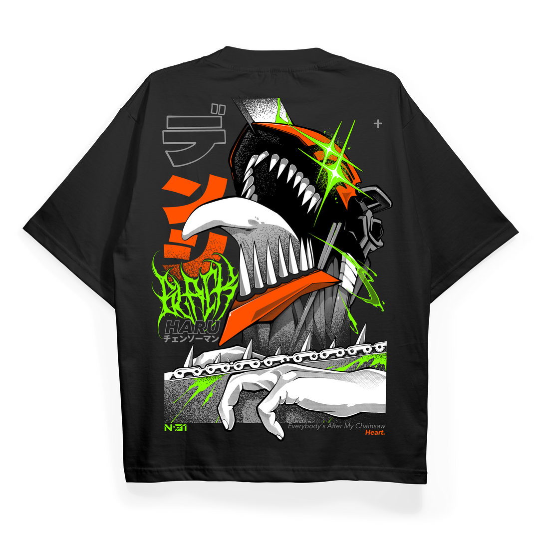 CHAIN SAW TEE (Limited) (Oversize)