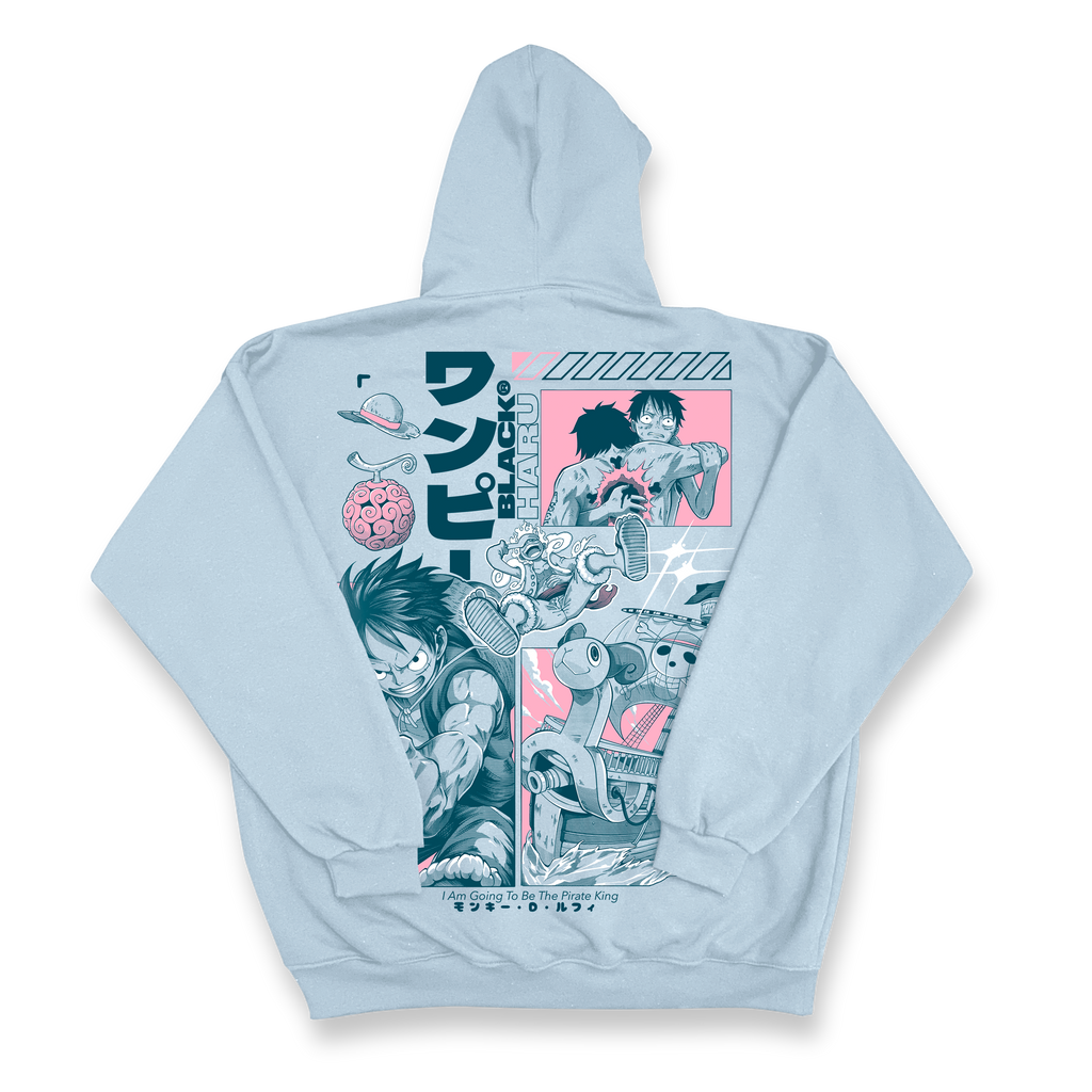 ONE PIECE HOODIE (OVERSIZE) Limited) – Black Haru